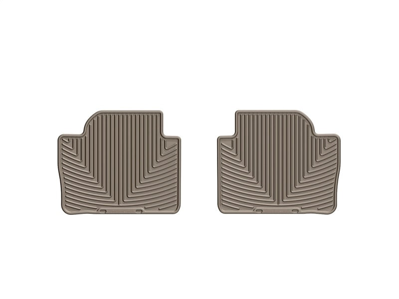WeatherTech 12+ BMW 3-Series (F30) Rear Rubber Mats - Tan - GTR Auto