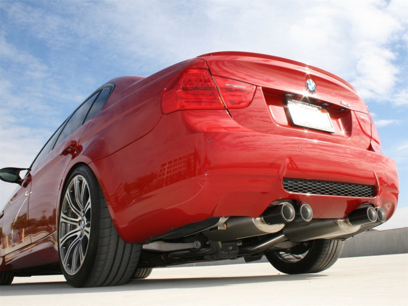 aFe MACHForce XP Exhaust Cat-Back 2.5in Dia Carbon Fiber Tips SS-304 08-13 BMW M3 (E90) V8 4.0L - GTR Auto