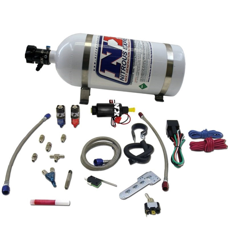 Nitrous Express Yamaha Rhino (All Side By Sides) Piranha Nitrous Kit w/10.0lb