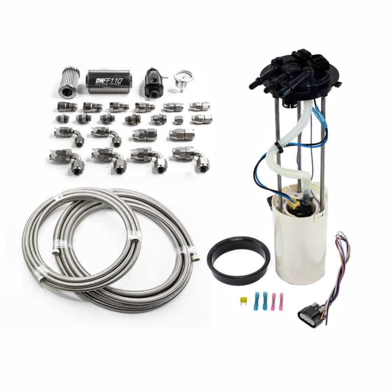 DeatschWerks 1999-2004 CM Truck DW400 Pump Module w/PTFE fuel lines - GTR Auto