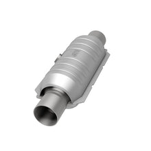 Load image into Gallery viewer, MagnaFlow Universal Catalytic Converter 2.25 Midbed O2 Front CA