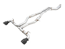 Load image into Gallery viewer, AWE Tuning 2020 Toyota Supra A90 Resonated Track Edition Exhaust - 5in Diamond Black Tips