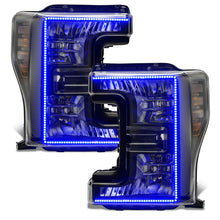 Load image into Gallery viewer, Oracle 17-19 Ford F-250 SD Dynamic Pre-Assembled Headlights - Halogen - Black Edition -