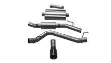 Load image into Gallery viewer, Corsa 2020-2025 Jeep Gladiator JT 3.0in Cat-Back Single Touring Side Exit w/ 4.0in Black Tip