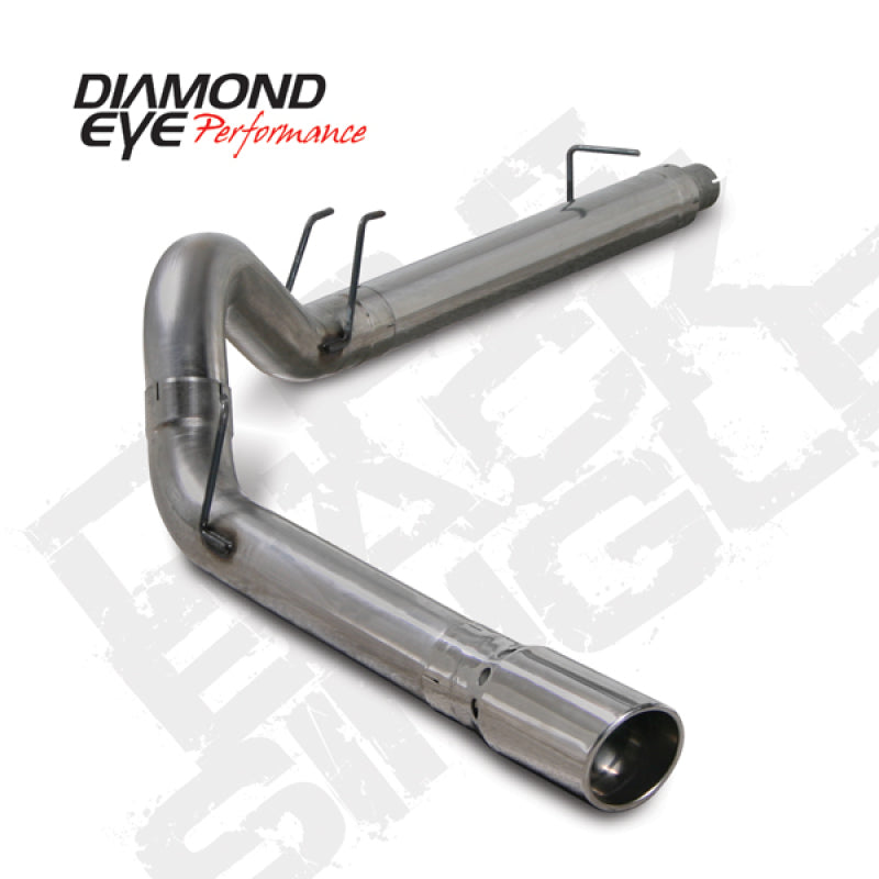 Diamond Eye KIT 5in DPF-BACK Single SS 08-09 6 4L F250-F350 PCKGD BX46X14X14OD EL-PL - GTR Auto