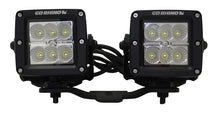 Load image into Gallery viewer, Go Rhino 18-20 Jeep Wrangler JL/JLU/Gladiator JT Light Mount - Two 3in Cubes - GTR Auto