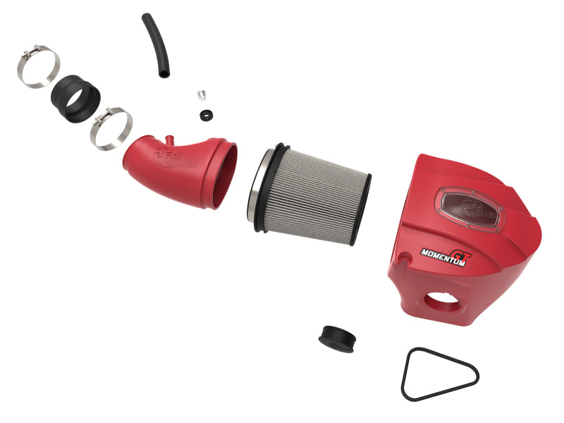aFe POWER Momentum GT Limited Edition Cold Air Intake 11-17 Dodge Challenger/Charger SRT - Red - GTR Auto