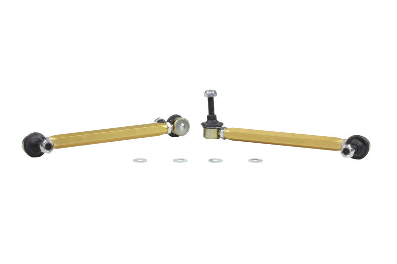 Whiteline 02-06 Mini Cooper S Front Swaybar link kit-Adjustable ball end links - GTR Auto
