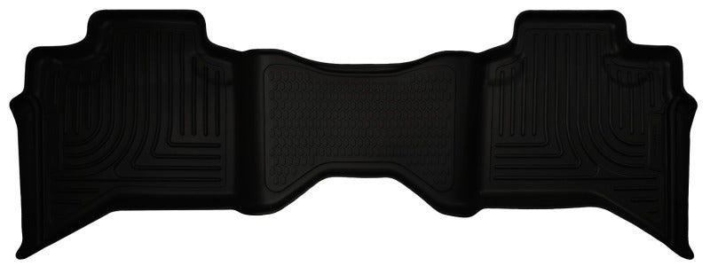 Husky Liners 02-08 Dodge Ram 1500 Crew Cab WeatherBeater Black 2nd Seat Floor Liners - GTR Auto