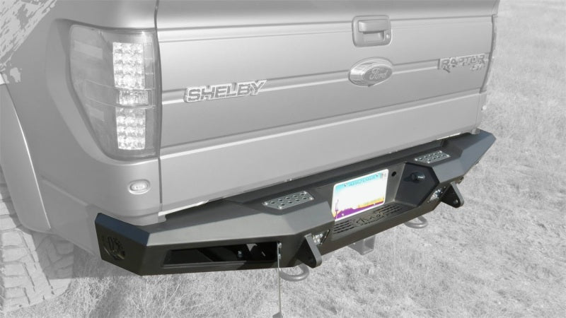 Addictive Desert Designs 10-14 Ford F-150 Raptor HoneyBadger Rear Bumper w/ Tow Hooks - GTR Auto