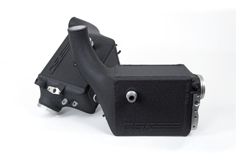 CSF 16-21 BMW M5 (F90) / 17-21 BMW M8 (F91/F92/F93) Twin Charge-Air-Cooler Set - Crinkle Black - GTR Auto