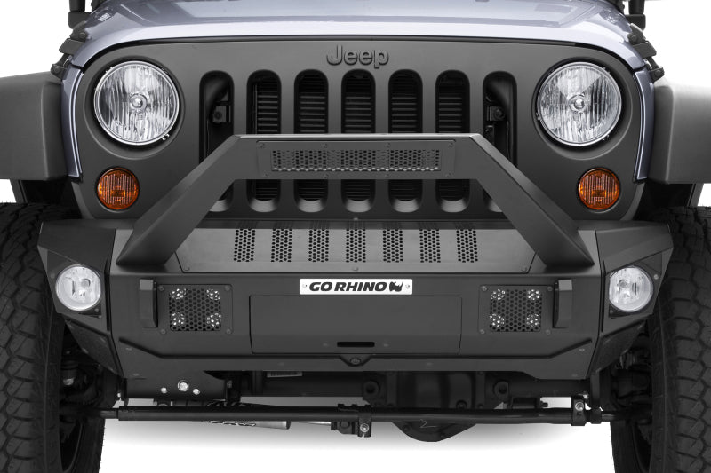 Go Rhino 07-20 Jeep Wrangler JL/JLU/JK/JKU/Gladiator JT Trailline 30 Light Mount Bar - GTR Auto