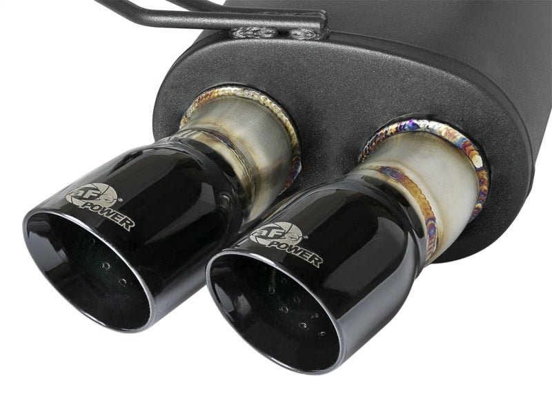 aFe MACH Force-Xp 2-1/2in 304 SS Cat-Back Exhaust w/ Black Tips 05-08 BMW Z4 M Coupe (E86) L6 3.2L - GTR Auto