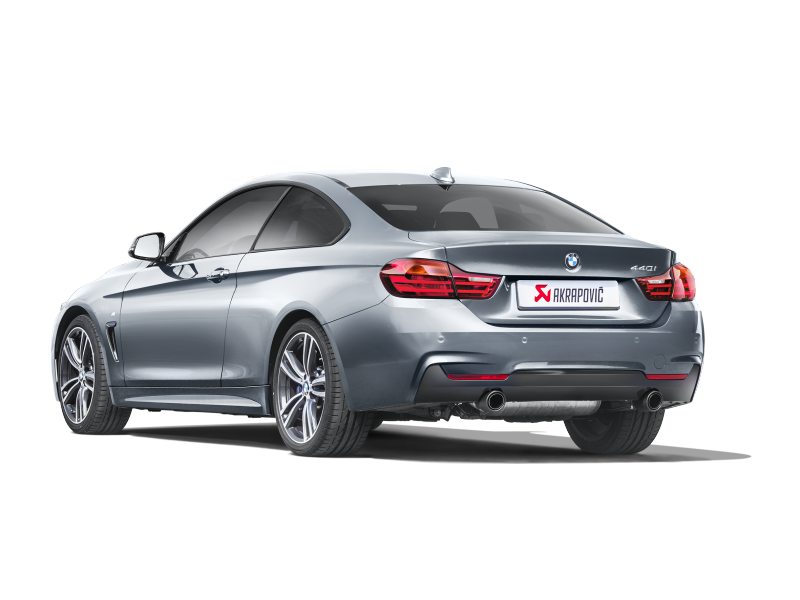 Akrapovic 16-17 BMW 340i (F30 F31) Evolution Line Cat Back (SS) w/ Carbon Tips (Req. Link Pipe) - GTR Auto
