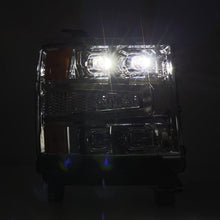 Load image into Gallery viewer, AlphaRex 16-18 Chevy 1500HD NOVA-Series LED Proj Headlights Chrm w/Actv Lgt/SeqSig &amp; DRL(Req 810023) - GTR Auto