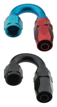 Load image into Gallery viewer, Fragola -4AN x 180 Degree Pro-Flow Hose End - Blue/Red