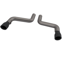 Load image into Gallery viewer, 2016-2024 Chevrolet Camaro SS QTP Eliminator Axle Back Black Tips