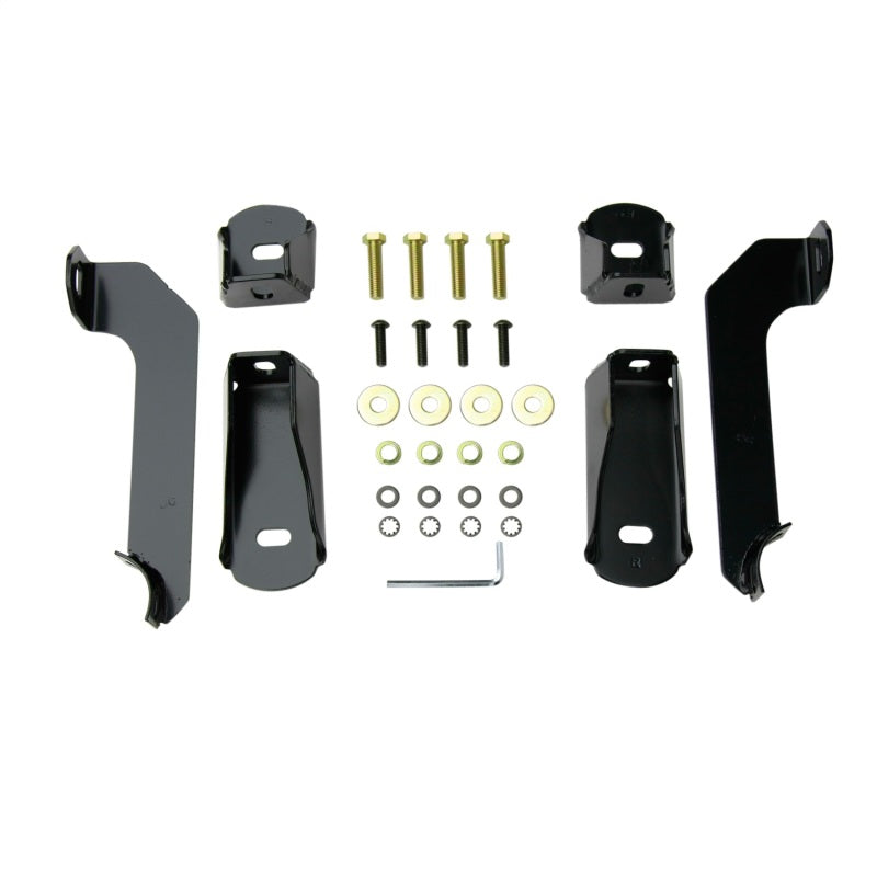 Westin 2014-2018 Chevy Silverado 1500 Crew Cab (Body Mount) E-Series 3 Nerf Step Bars - Black - GTR Auto