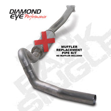 Load image into Gallery viewer, Diamond Eye KIT 4in Catback Single MFLR RPLCMENT PIPE SS 01-05 CHEVY/GMC 6.6L 2500/3500 - GTR Auto