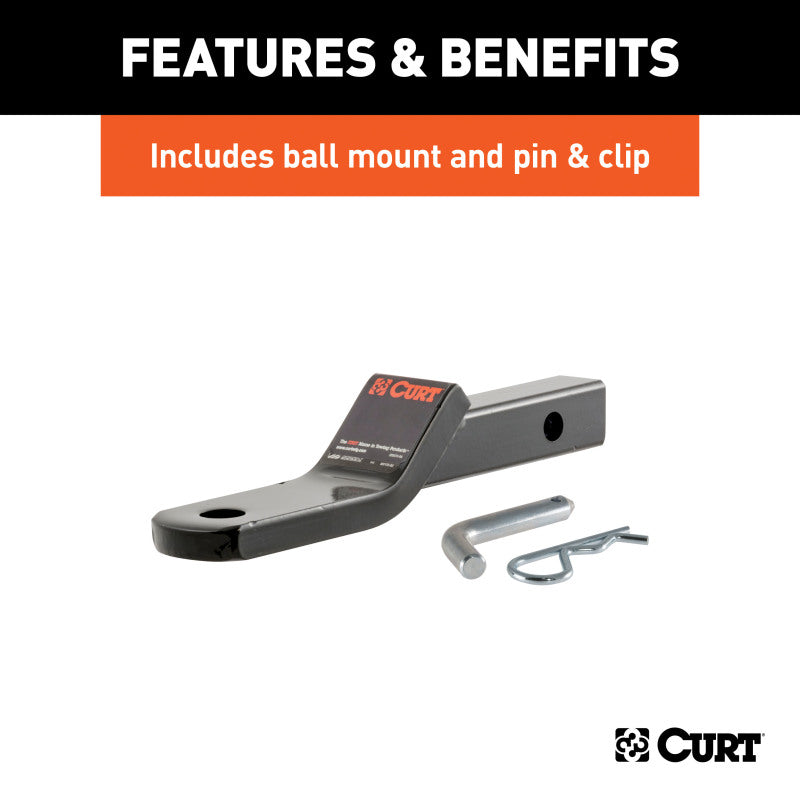 Curt 94-98 Saab 900 Hatchback Class 1 Trailer Hitch w/1-1/4in Ball Mount BOXED