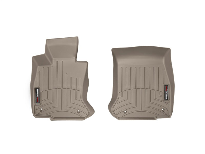 WeatherTech 12+ BMW 6-Series Front FloorLiner - Tan - GTR Auto