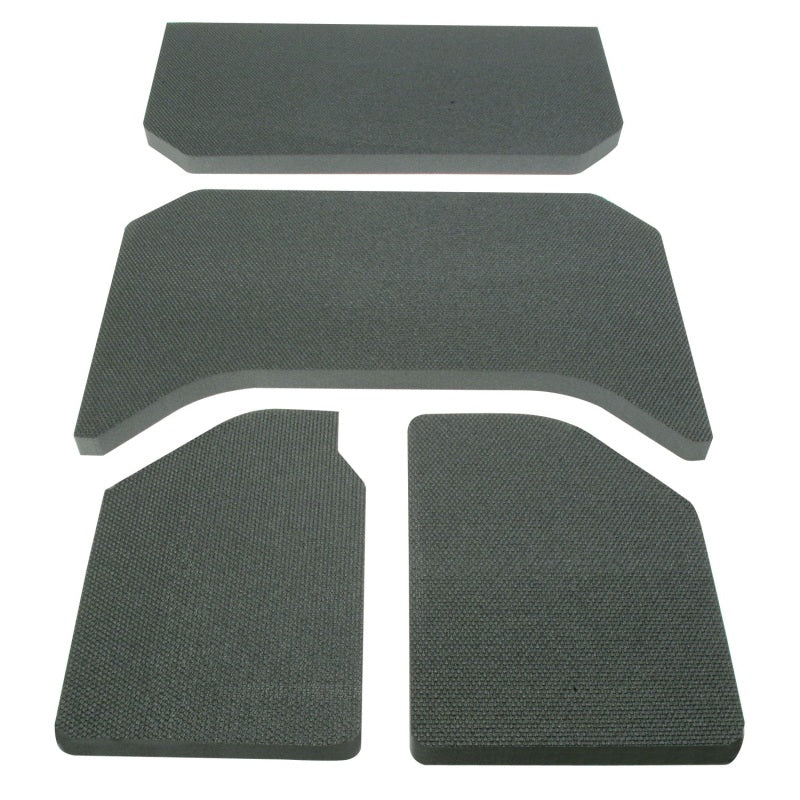 DEI 11-18 Jeep Wrangler JK 4-Door Boom Mat Headliner - 4 Piece - Black - GTR Auto