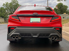 Load image into Gallery viewer, Rally Armor 22-26 Subaru WRX Black UR Mud Flap w/Red Logo MF92-UR-BLK/RD