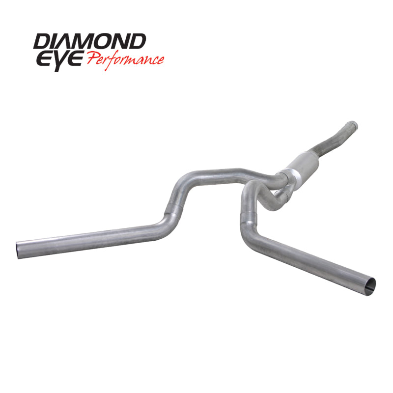 Diamond Eye KIT 4in Catback DUAL AL CHEVY/GMC 6.6L 2500/3500 2006-2007.5 - GTR Auto