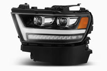 Load image into Gallery viewer, AlphaRex 19-20 Ram 1500HD PRO-Series Proj Headlights Plnk Style Jet Blk w/Activ Light/Seq Signal/DRL - GTR Auto