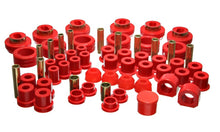 Load image into Gallery viewer, Energy Suspension 81-87 Chevy/GMC 4WD (w/ Aftermarket Frt Springs) Red Hyper-flex Master Bushing Set - GTR Auto