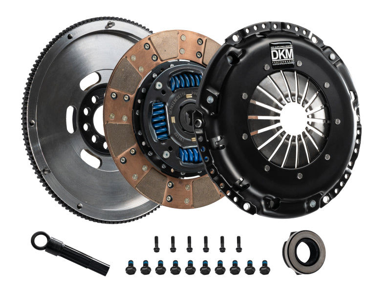 DKM Clutch VW Beetle/Corrado/Golf/GTI (1.8T) Ceramic MC Clutch Kit w/Flywheel (425 ft/lbs Torque) - GTR Auto