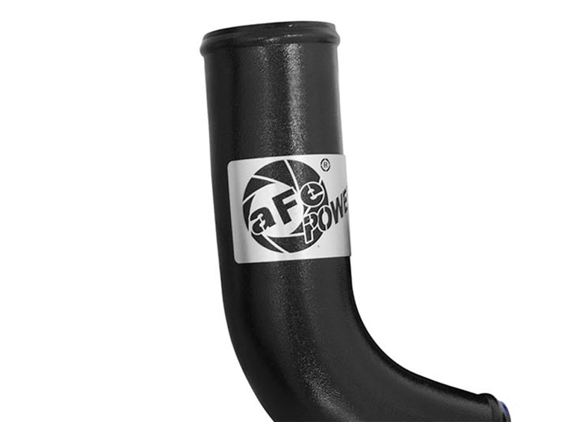 aFe BladeRunner 3in Intercooler Tube - Black Cold Side 15-16 Ford Mustang EcoBoost L4-2.3L (t) - GTR Auto