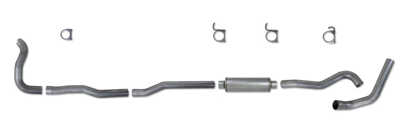 Diamond Eye KIT 4in Turbo Back SGL AL: 4-WHEEL DRIVE ONLY 89-93 DODGE CUMMINS 5.9L - GTR Auto