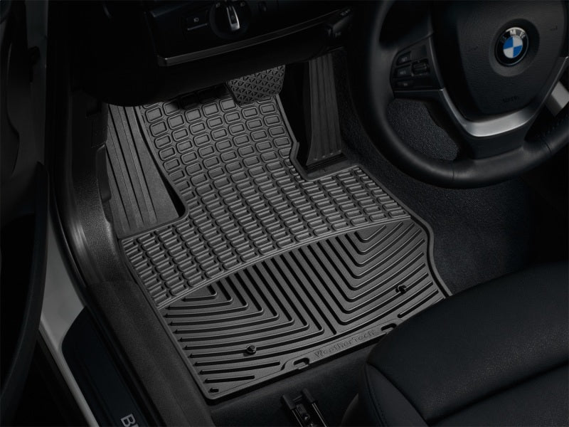 WeatherTech 11+ BMW X3 Front Rubber Mats - Black - GTR Auto