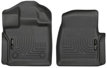 Load image into Gallery viewer, Husky Liners 15-23 Ford F-150 Standard Cab Pickup WeatherBeater Front Black Floor Liners - GTR Auto