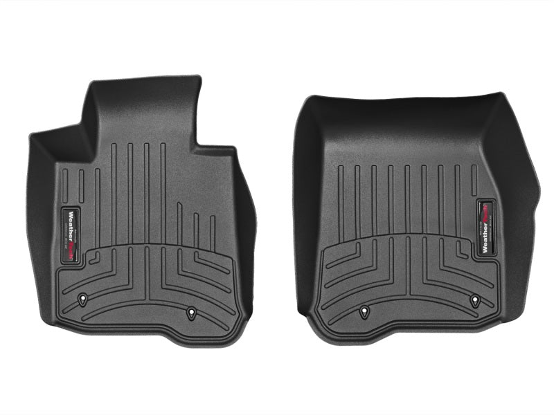 WeatherTech 14+ BMW 4-Series Front FloorLiner - Black - GTR Auto