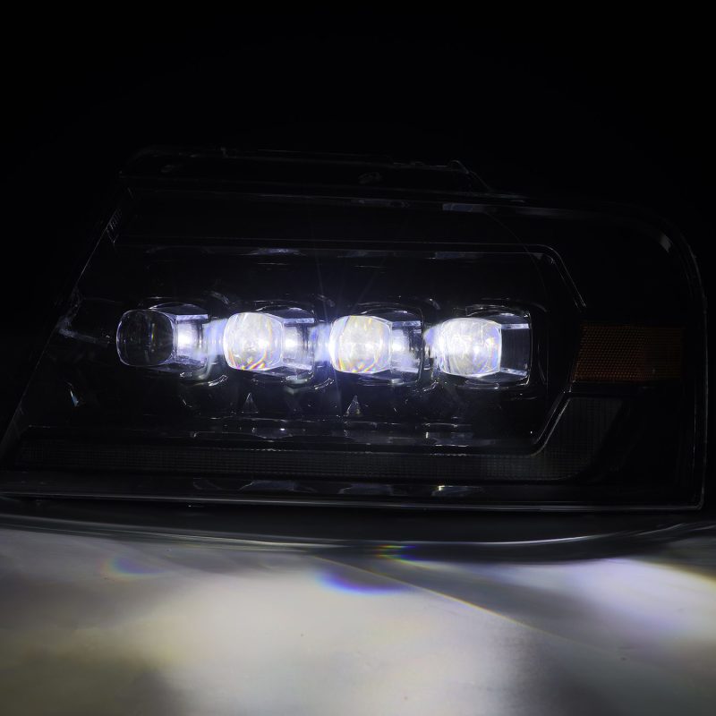 AlphaRex 04-08 Ford F-150 (No 2004 Heritage) NOVA-Series LED Proj HL Chrome w/Actv Light / Seq. Sig - GTR Auto