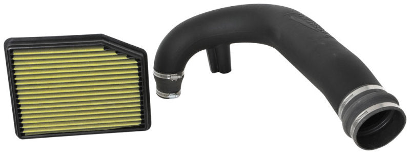 Airaid 19-20 Chevrolet Silverado 1500 L4-2.7L Jr Intake Kit - Oiled / Yellow Media - GTR Auto