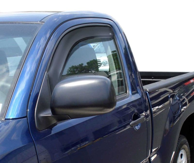 AVS 05-15 Toyota Tacoma Access Cab Ventvisor In-Channel Window Deflectors 2pc - Smoke - GTR Auto