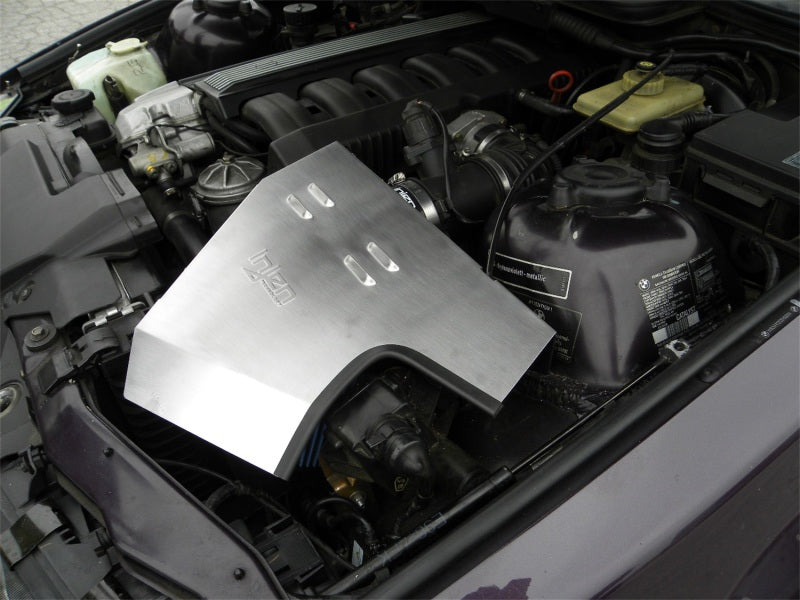 Injen 92-99 BMW E36 323i/325i/328i/M3 3.0L Polished Air Intake w/ Heat-Shield and Louvered Top Cover - GTR Auto