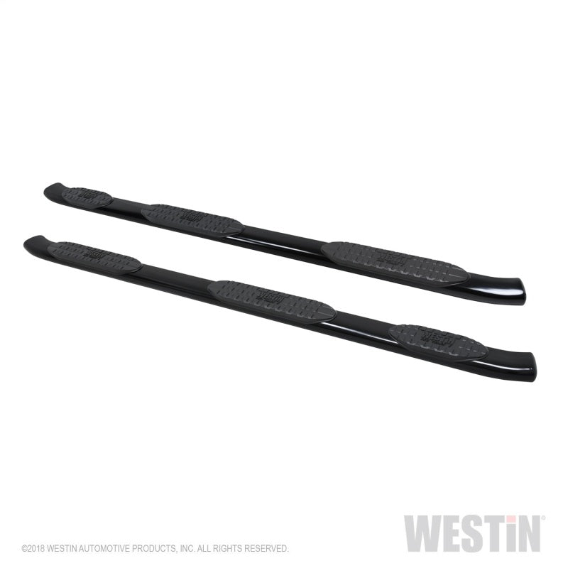 Westin 2019 Chevrolet Silverado/Sierra 1500 CC (5.5ft) PRO TRAXX 5 WTW Oval Nerf Step Bars - Black - GTR Auto