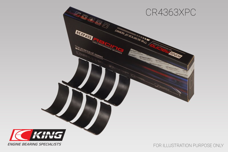 King Engine Bearings GM 134 DOHC Ecotec 2.2L (Size 1.0) Connecting Rod Bearing Set GCR4363XPC010
