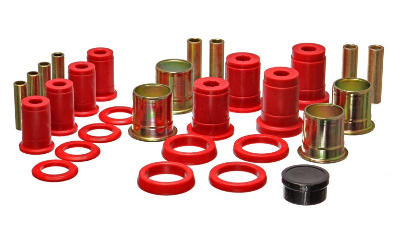 Energy Suspension 75 Chevy Monza/Vega Red Rear Control Arm Bushing Set - GTR Auto