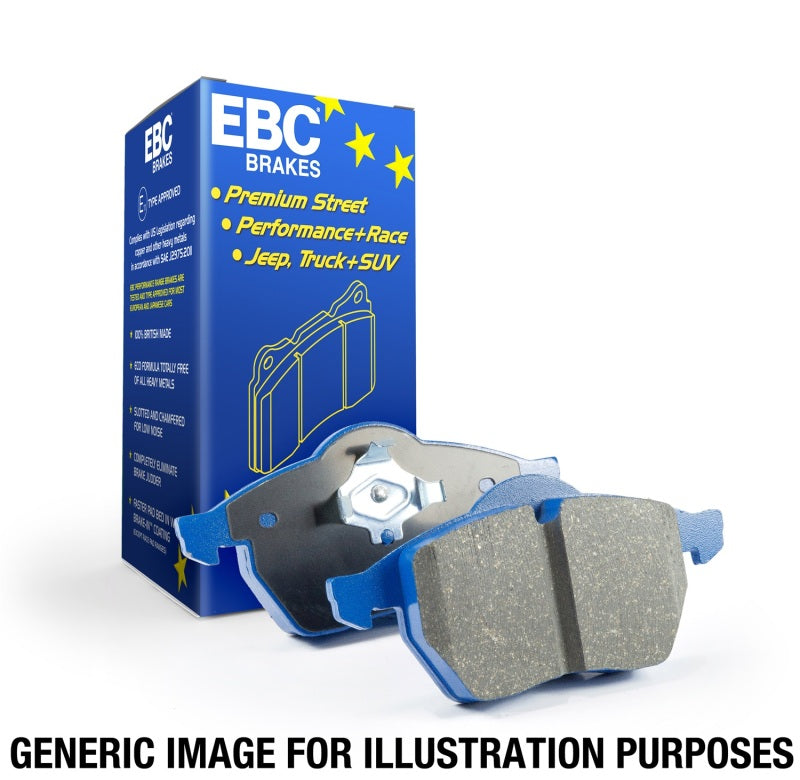 EBC 07-08 Ferrari 430 Scuderia 4.3 Bluestuff Front Brake Pads DP51591NDX