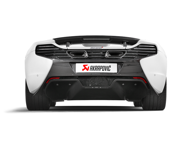 Akrapovic 14-17 McLaren 650S/650S Spyder Slip-On Line (Titanium) w/ Carbon Tips - GTR Auto