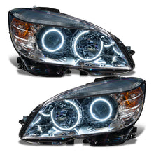 Load image into Gallery viewer, Oracle 08-11 Mercedes Benz C-Class Pre-Assembled Headlights - Chrome Housing - White