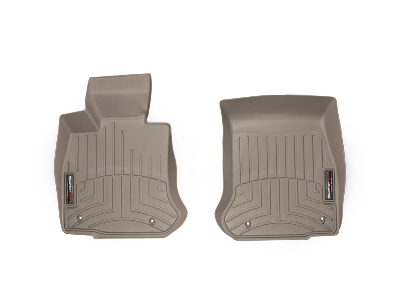 WeatherTech 12+ BMW 6-Series Front FloorLiner - Tan - GTR Auto