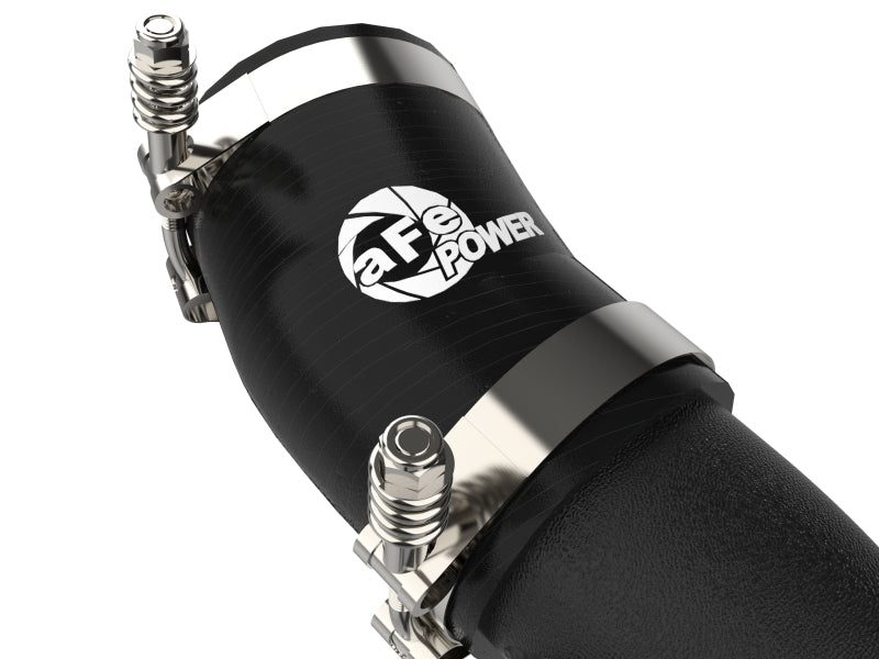 AFE 18-22 Kia Stinger V6-3.3L BladeRunner Alum Hot/Cold Charge Pipe Kit Black - GTR Auto