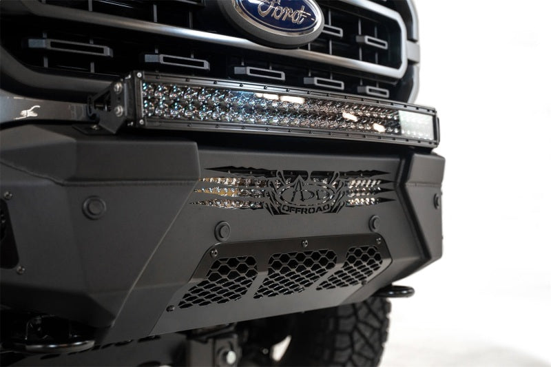 Addictive Desert Designs 2021 Ford F-150 HoneyBadger Front Bumper w/ Top Hoop - GTR Auto