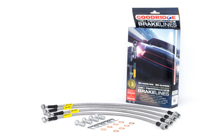 Goodridge 97-04 Chevrolet Corvette Z06 Brake Line Kit - GTR Auto
